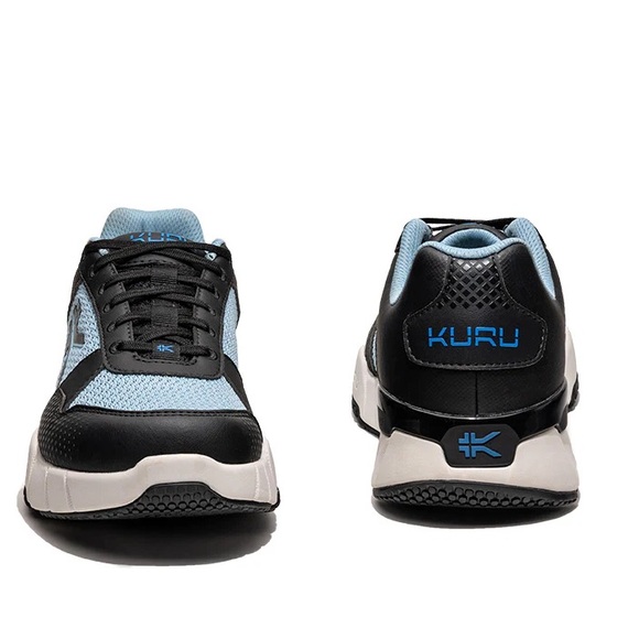 Kuru Black and Blue Athletic Shoes - Picture 4 of 9